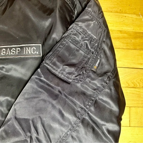GASP Utility Jacket, Black. - Picture 5 of 8